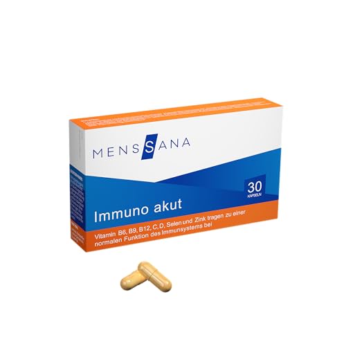 Immuno akut MensSana – die Kapsel für das Immunsystem
