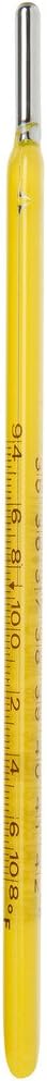 Thermomate mercury thermometer for fever Oral thermometer yellow