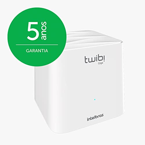 Roteador Wi-Fi Mesh Intelbras Twibi Giga+ Branco