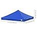 Yescom 9.6x9.6ft Canopy Replacement Top Cover EZ Pop Up Instant Patio Pavilion Gazebo Sunshade Tent Oxford Cover Outdoor