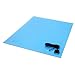 Transforming Technologies MT2460B, Light Blue Rubber Table Mat