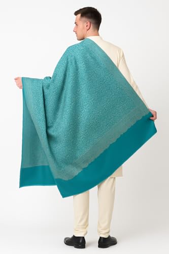 Image of Men's Kashmiri Wool Jamawar Shawl