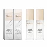 Qleovo Luxe Color Changing Foundation for Mature Skin Smart Makeup, Hydrating Lightweight Repair Cream, Natural Flawless Coverage for All Skin Tones (2 bottle)