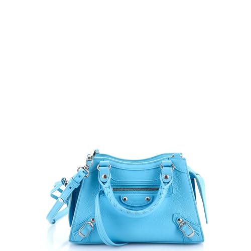 Balenciaga, Pre-Loved Neo Classic City Bag Leather Mini, Blue