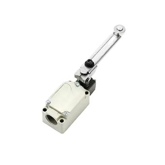 D4N-2125 Compatible Safety Limit Switch, DPST-NC, 3A 240VAC, Roller Lever Actuator, IP67 Waterproof, Industrial Machinery Guard Replacement