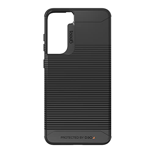 ZAGG Gear4 Havana Coque légère et élégante avec Protection supérieure et inférieure pour Samsung Galaxy S21 FE 5G Noir
