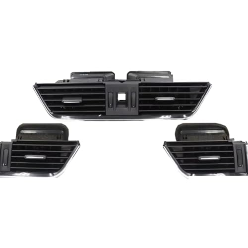 Grille d'aération Skoda Octavia 2015-2021 buse de ventilation tableau de bord arrière et avant 3 PCS