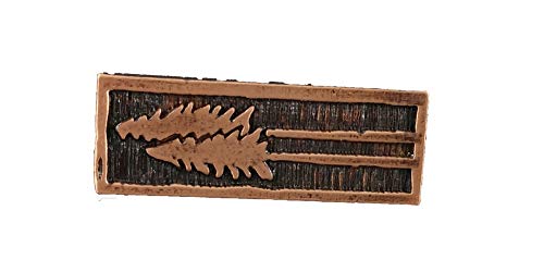 Creative Pewter Designs Tall Trees Copper Plated Lapel Pin, Brooch, Jewelry, AC1030