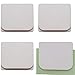 VTurboWay 4 Pack Tub Splash Guards, Shower Splash Guard Curtain Clips, Self Adhesive Shower Curtain Liner Splash Clips (White)
