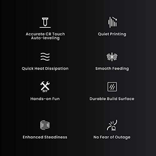 Image of 3IDEA Ender 3 Neo 3D Printer Upgrade with CR Touch Auto Bed Leveling Kit Full-Metal Extruder Carborundum Glass Printing Platform with Resume Printing 220x220x250mm