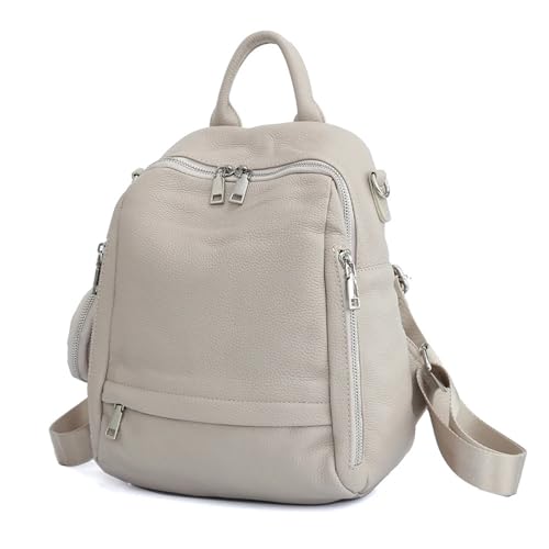 Sac à dos en cuir pour femme finis les maux d'épaule avec ce sac d'école et voyage