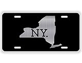 JMM Industries New York State Love NY Vanity Novelty License Plate Tag Metal Empire State 12-Inches...