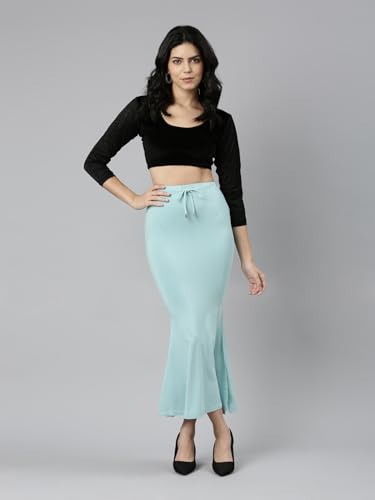 Image of TWIN BIRDS Super Soft Viscose Elastane Fabric Saree Skirt /Shaper /Shapewear for Women