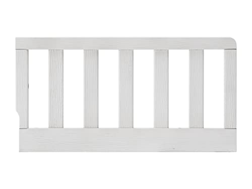 Image of Oxford Baby Montauk Crib to Toddler Bed Guard Rail Conversion Kit, Barn White, GreenGuard Gold Certified