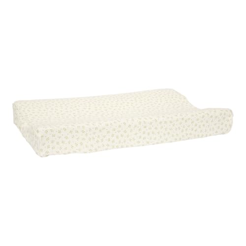 Little Dutch Wickelauflagenbezug Bezug für Wickelauflage Musselin (50x70 cm) - Blueberry Leaves