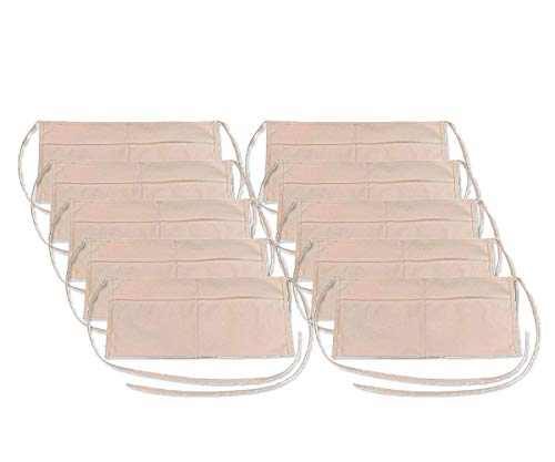 2 Pocket Canvas Waist Apron (10-Pack)