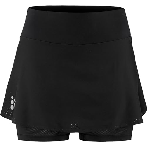 Craft Sportswear Pro Hypervent Falda 2.0 para mujer, Negro -, S