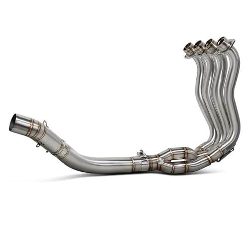 Échappement moto tube liaison Suzuki GSXR pour sorties piste et route