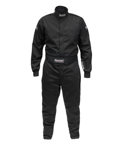 Allstar Performance Racing Suit SFI 3.2A/1 S/L Black Large, Small