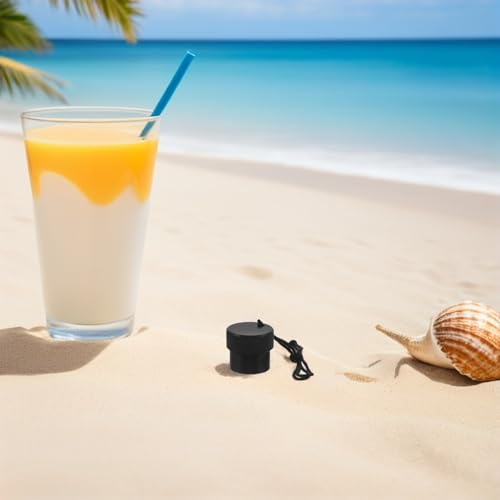 Tapa roscada para válvula de tanque de buceo DIN, accesorio antipolvo Mikinona negro 7