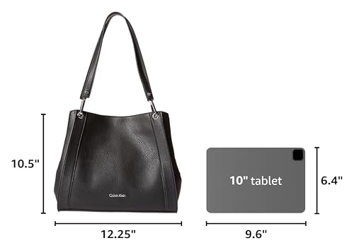 Image of Calvin Klein Reyna Novelty Triple Compartment Shoulder Bag