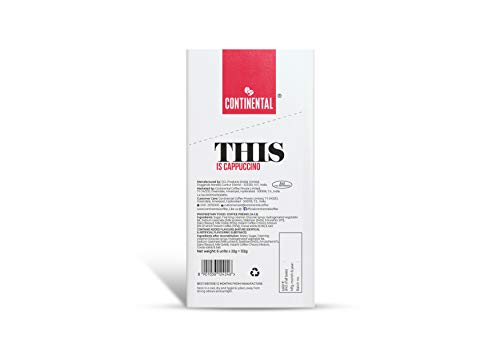 Image of Continental THIS Cappuccino 3 in 1 Premix Instant Coffee 110g (22g*5 Sachets) (PACK OF 2)