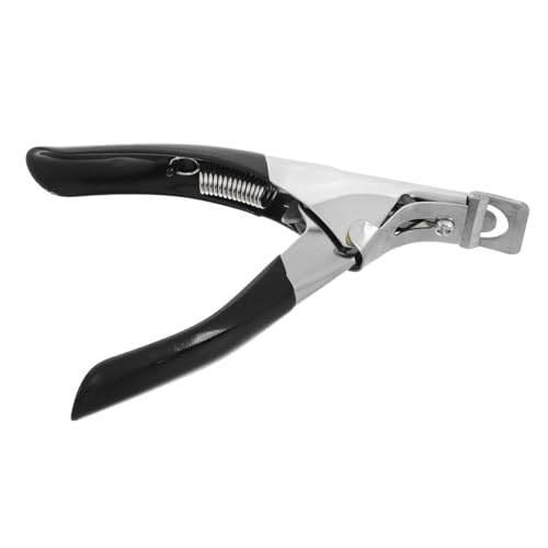 Beaupretty 字型ストレートハサミ 精密爪切り ツール 頑丈なステンレス製 指爪切り ネイル用 女性用 マニ サロン 自宅用