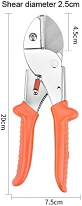 Garden Tools Ratchet Carbon Steel Pruning Shear Gardening Tree Flower Labor-saving Pruner Cutting Tool