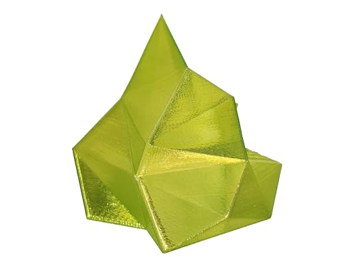 Image of 3D-Fuel Tough Pro PCTG Filament for 3D Printing, Better Than PETG Filament, Made in The USA, Dimensional Accuracy + /- 0.02 mm, 1.75mm, 1 kg Spool,Transparent Lime Green