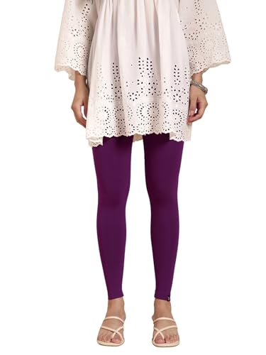 Image of TWIN BIRDS Women Viscose Ankle Leggings | Stretchable Kurti Wear Bottom