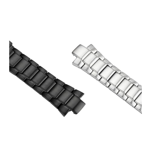 Bracelet montre acier inoxydable massif chaîne robuste pour Casio Edifice