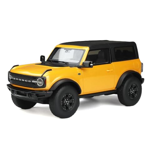 2021 Ford Bronco Wildtrak en escala 1:18 por GT Spirit miniatura 1