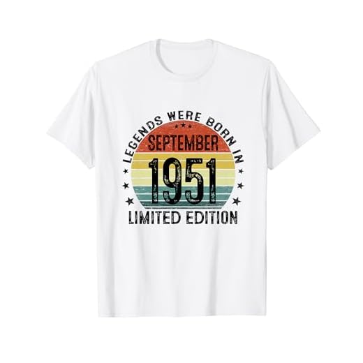 Las Leyendas Nacen Septiembre 1951 Regalo 73 Años Cumpleaños Camiseta