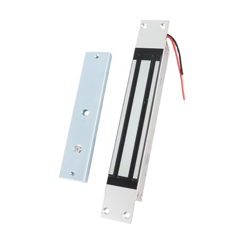 Image of Fawfose DC12V Electromagnet Lock, 280kg Holding Force, Secure NC Mode Magnetic Door Lock for Wood, Glass, Metal Doors