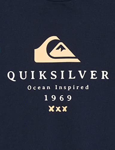 Quiksilver - First Fire Camiseta para Adulto, Negro, L