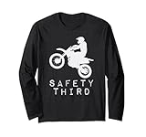 Photo Gallery maglietta con scritta "safety third" maglia a manica Photo Gallery maglietta con scritta "safety third" maglia a manica