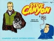 Paperback Steve Canyon Meets the Copperhead Book