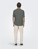 ONSDASH Life REG VISC Res SS Shirt NOOS, Castor Gray, XL