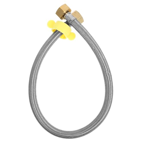 FONDOTIN Edelstahl Braided Flexschlauch für Warm Kalt Wasseranschluss Hochdruckbeständig Korrosionsfrei Dicht Langlebig Kompatibel mit Standard Küchen und Badezimmerarmaturen FONDOTIN Edelstahl Braided Flexschlauch für Warm Kalt Wasseranschluss Hochdruckbeständig Korrosionsfrei Dicht Langlebig Kompatibel mit Standard Küchen und Badezimmerarmaturen