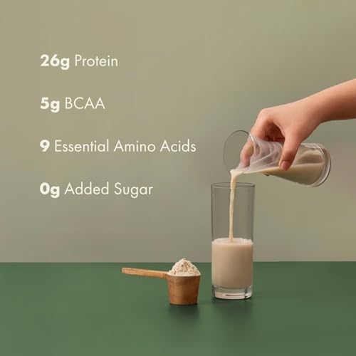 Image of Cosmix No-Nonsense Plant Protein | 26 Protein /Serve, 500g Pouch | Classic Unflavoured | Plant Based Protein, Pea & Rice Isolate | Clean, Easy to Digest | All Essential Amino Acids