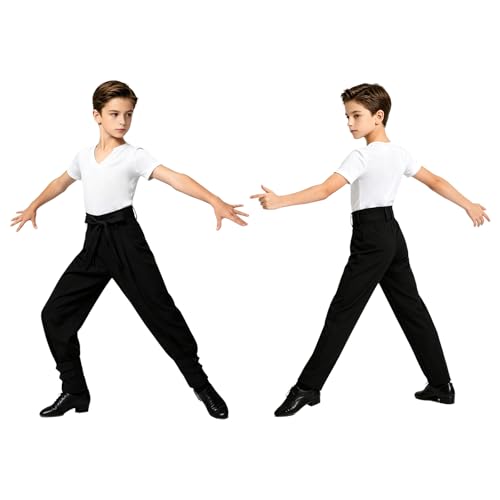 Ensemble chemise et pantalon de danse pour garçon pour éviter les plis