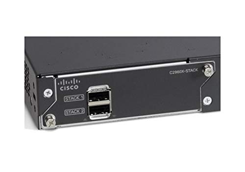 Cisco Remanufactured C2960X-STACK-RF Flexstack-Plus Network Stacking Module, for use with Cisco Catalyst 2960X-24 Network Switches, Enhanced Limited (C2960X-STACK-RF)