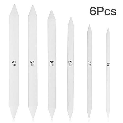 Durable Paper Blending Stump Tortillon Sketch Art Drawing Pens (6pcs)