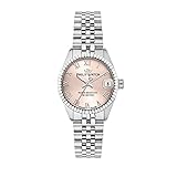 [Materiali] Philip Watch CARIBE Orologio da donna, in acciaio, con cinturino in acciaio e fibbia diver c/pulsanti e blocco di sicurezza