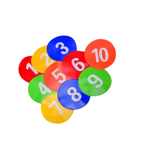 Spots Markers Flat Cones Non Slip Colored Field Court Markers,for Football,Soccer Basketball School Exercise Drill