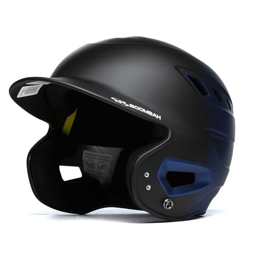 Boombah DEFCON Metallic Fade Batting Helmet NOSCAE Black/Metallic Royal Blue - Size Senior 7" - 7 3/4"