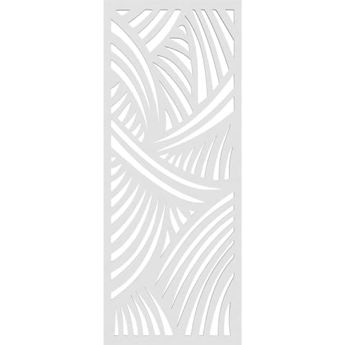Image of 9 3 /8 inchW x 24 3 /8 inchH x 3 /8 inchT Chester Decorative Fretwork Wall Panels in Architectural Grade PVC