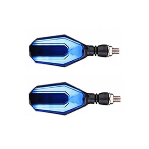 Evita poca visibilidad trasera con estos intermitentes universales azules impermeables para freno
