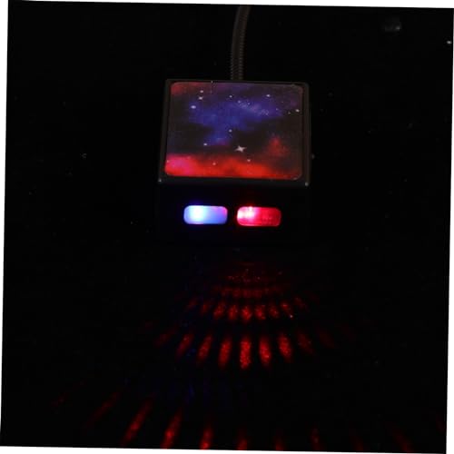 POPETPOP Car USB Star Night Light Auto Roof Star Light for Romantic Ambiance Dual Color Rotating USB Decoration for Car Bedroom Parties Camping Present for Family Friends