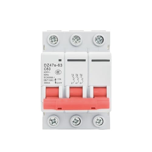 Mini disjoncteur AC 3P 16A avec capacité de rupture pour protection circuit
